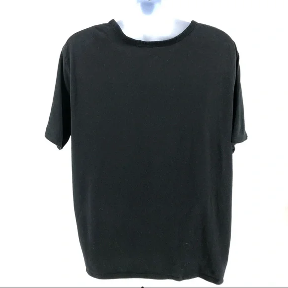 Nike Black Athletic Cut Short Sleeve Tee, Size 3XL - Picture 3 of 6